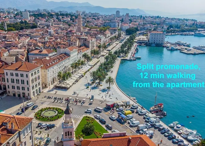 Comfortable With Great And Sea View 아파트